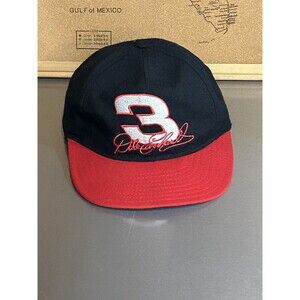 Vintage Dale Ernhardt #3 Racing Nutmeg Snap Back Hat/Cap USA